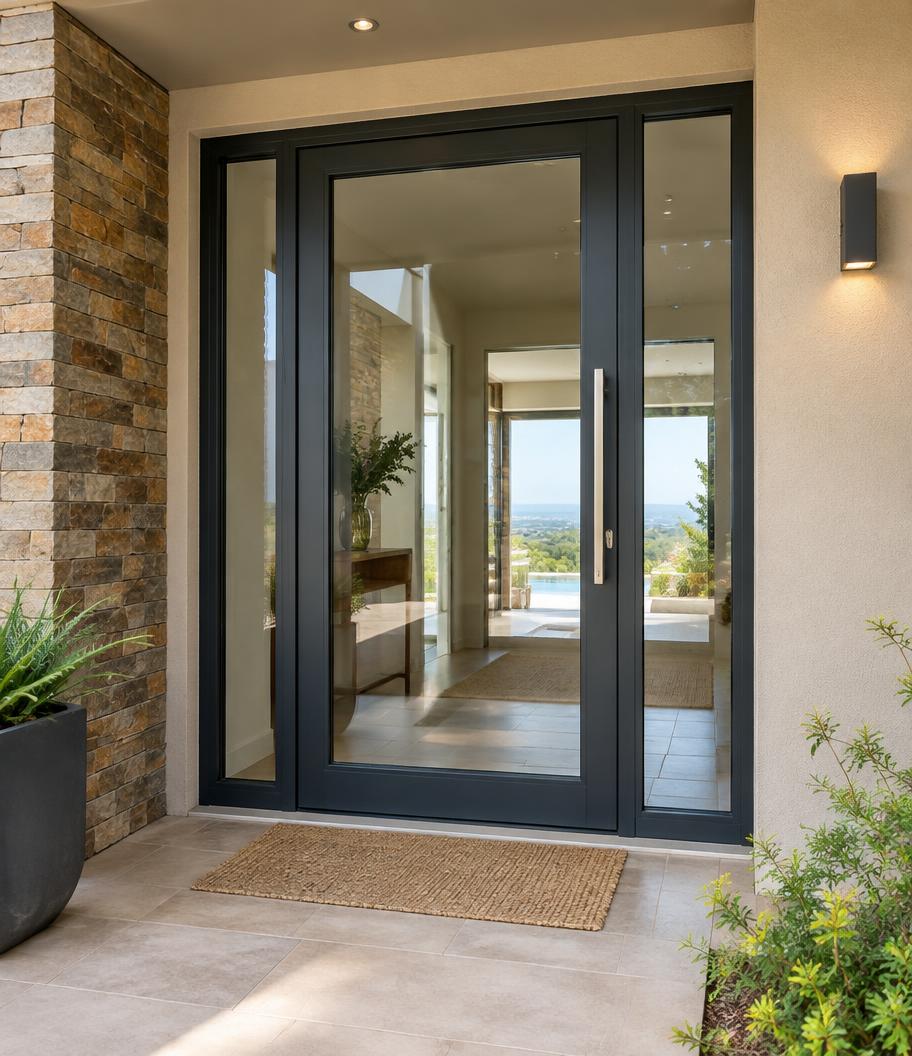Aluminium Doors project example
