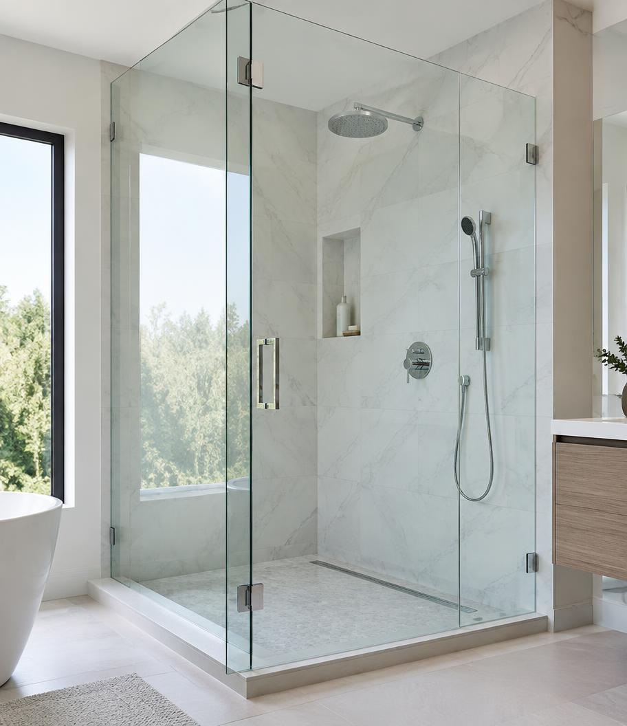 Shower & Frameless Glass project example